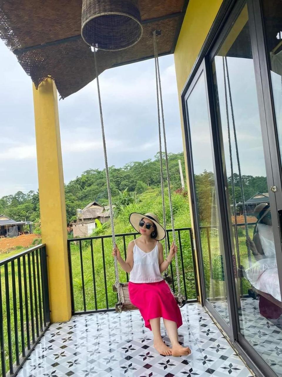 Pu Luong May Home & Cafe Lang Bang Exterior photo